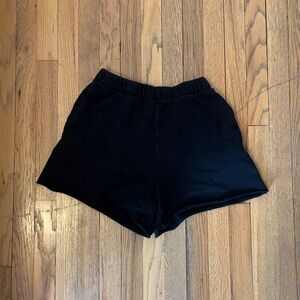Aerie Black Comfy Shorts